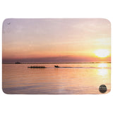 Ocean Sunset Rowing Team Throw Blanket