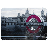 London Underground and Tower of London Throw Blanket