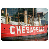 Lightship Chesapeake, Baltimore, Maryland Throw Blanket