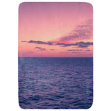 Sunset on the Atlantic Ocean, Bahamas Throw Blanket