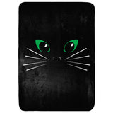 Cat Eyes Throw Blanket