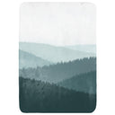 Distant Hills Throw Blanket