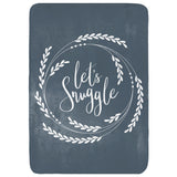 Let's Snuggle Throw Blanket