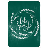 Let's Snuggle Throw Blanket