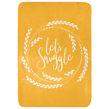 Let's Snuggle Throw Blanket