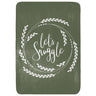 Let's Snuggle Throw Blanket