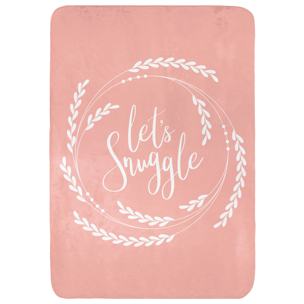 Let's Snuggle Throw Blanket