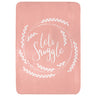 Let's Snuggle Throw Blanket
