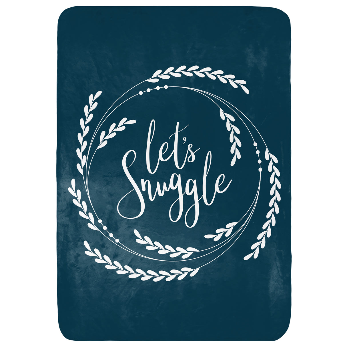 Let's Snuggle Throw Blanket