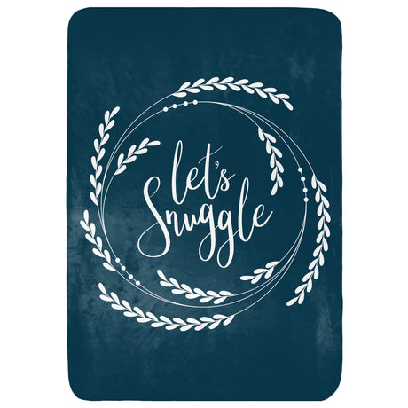 Let's Snuggle Throw Blanket