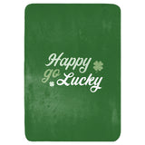 Happy Go Lucky Throw Blanket