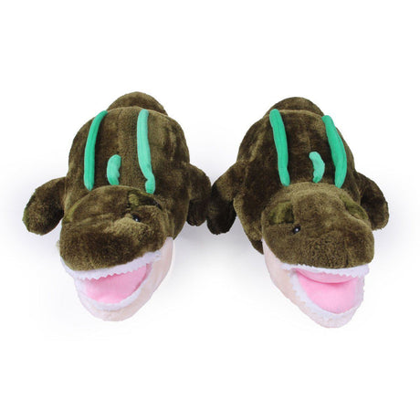 Alligator Open Back Slip On Slippers