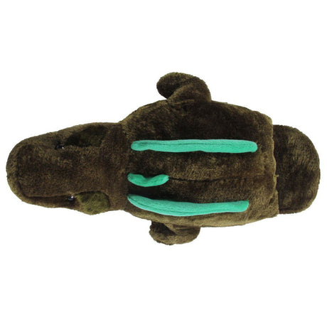 Alligator Open Back Slip On Slippers