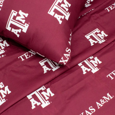 Texas A&M Aggies Sheet Set