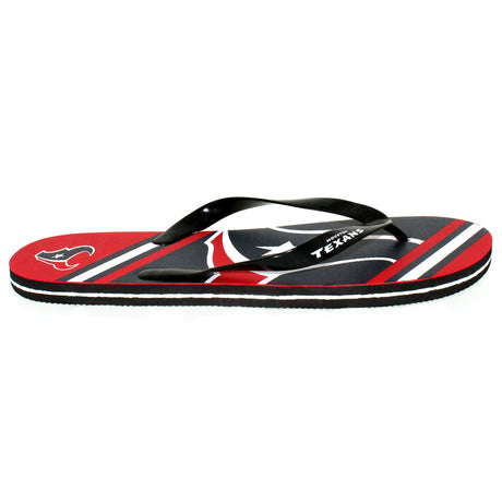Houston Texans FOCO Big Logo Flip Flops