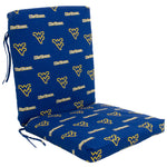 West Virginia Mountaineers Two Piece Chair Cushion