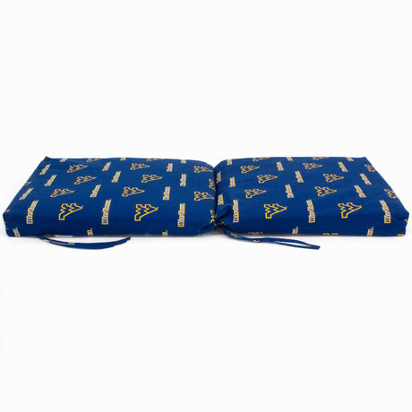 West Virginia Mountaineers Two Piece Chair Cushion