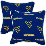 West Virginia Mountaineers Outdoor Decorative Pillow