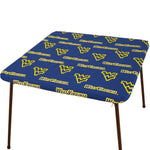 West Virginia Mountaineers Fitted Table Cover / Tablecloth:  3 Sizes Available