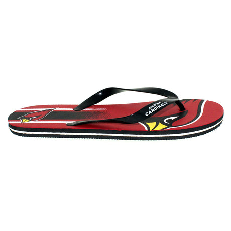 Arizona Cardinals FOCO Big Logo Flip Flops