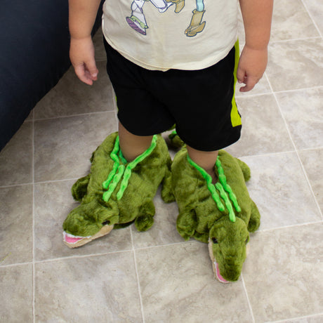 Alligator Comfy Animal Slippers