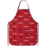 Arkansas Razorbacks Grilling Tailgating Apron with 9" Pocket, Adjustable