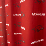 Arkansas Razorbacks Shower Curtain Cover