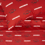 Arkansas Razorbacks Sheet Set