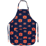 Auburn Tigers Grilling Tailgating Apron with 9" Pocket, Adjustable
