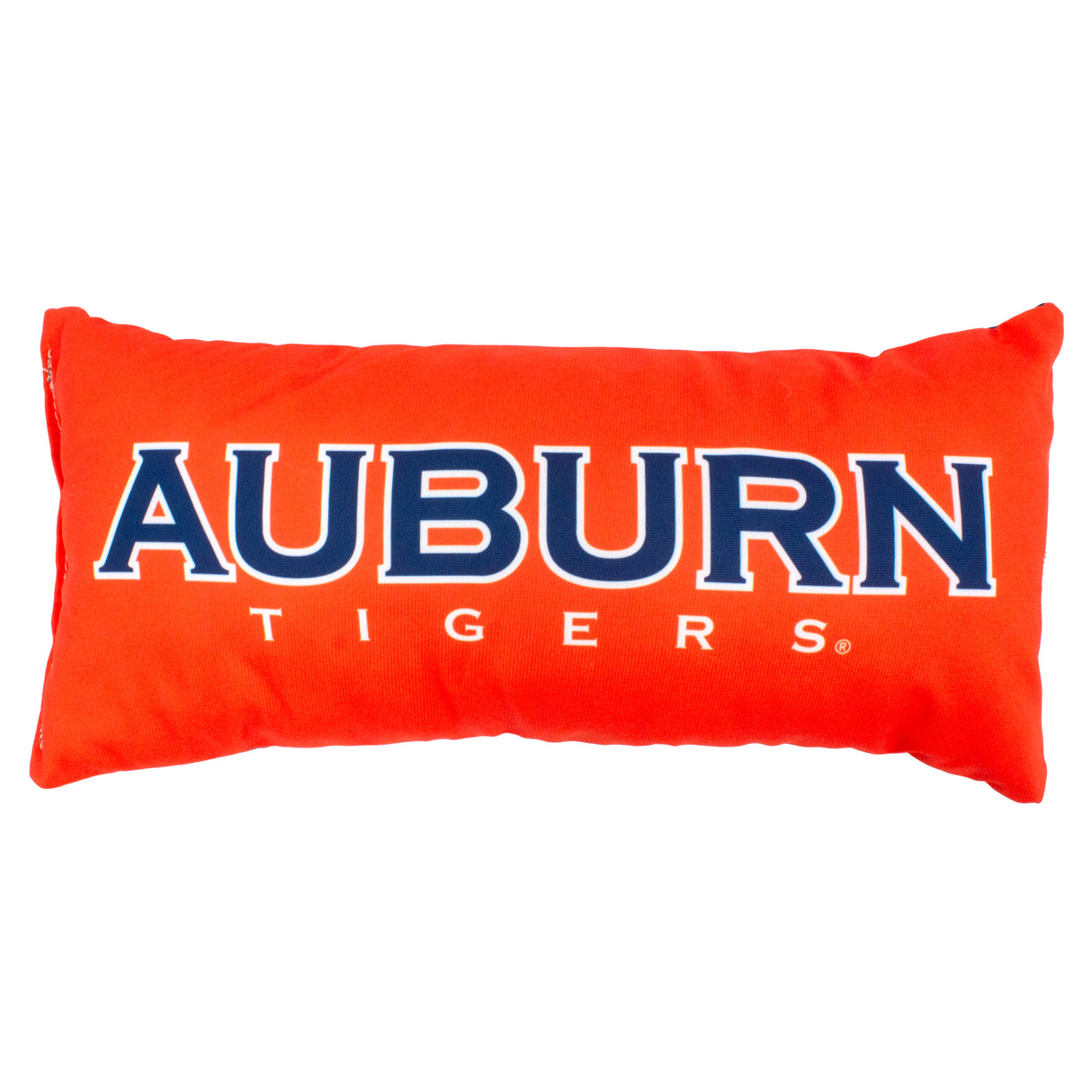 Auburn Tigers 2 Sided Bolster Travel Pillow, 16" x 6", Made in the USA