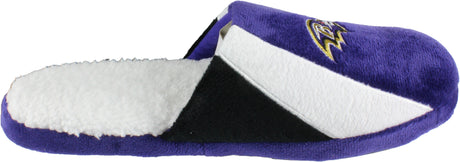 Baltimore Ravens Sherpa Slide Slipper