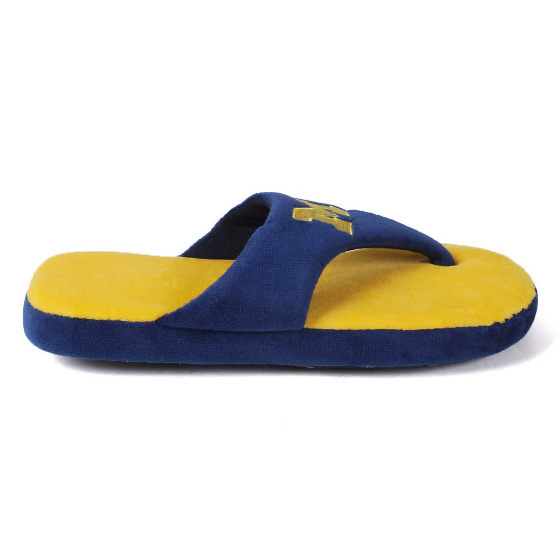 Michigan Wolverines Comfy Feet Flip Flop Slippers