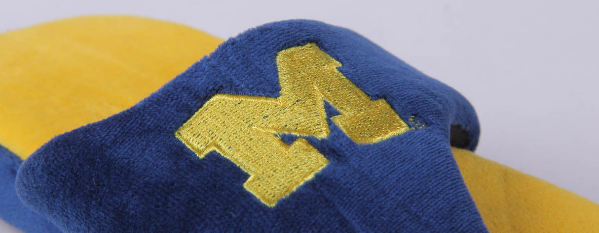 Michigan Wolverines Comfy Feet Flip Flop Slippers