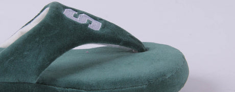 Michigan State Spartans Comfy Feet Flip Flop Slippers