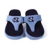 North Carolina Tar Heels Comfy Feet Flip Flop Slippers