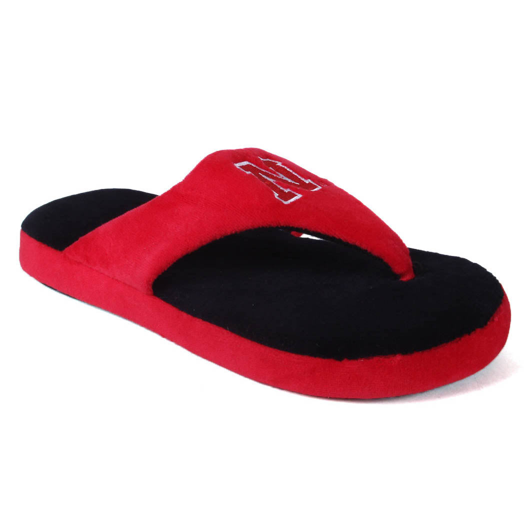 Nebraska Cornhuskers Comfy Feet Flip Flop Slippers
