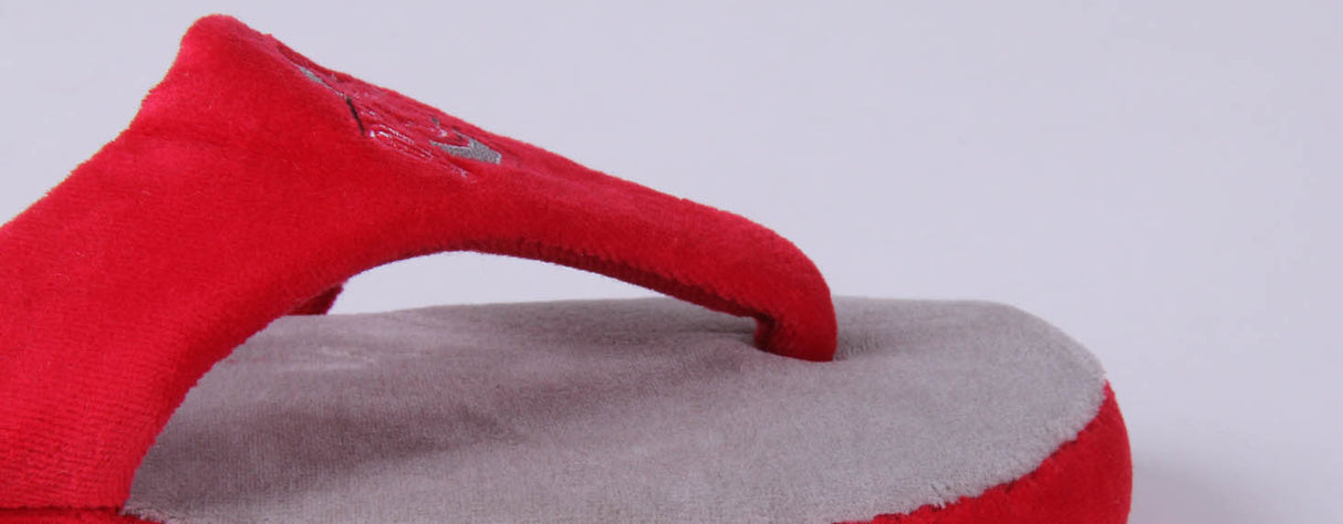 Ohio State Buckeyes Comfy Feet Flip Flop Slippers