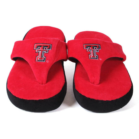Texas Tech Red Raiders Comfy Feet Flip Flop Slippers