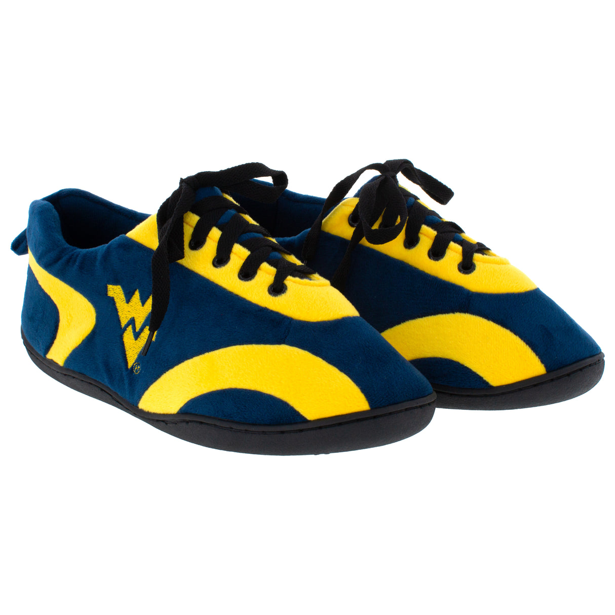 West Virginia Mountaineers All Around Rubber Soled Slippers