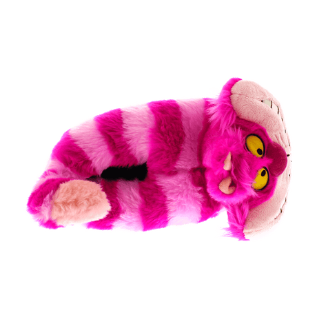 Cheshire Cat slippers with a durable non-slip sole for indoor wear