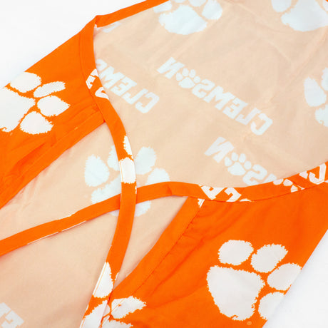 Clemson Tigers Grilling Tailgating Apron with 9" Pocket, Adjustable