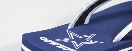 Dallas Cowboys FOCO Contour Flip Flops Sandals