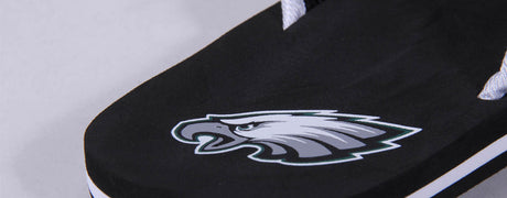 Philadelphia Eagles FOCO Contour Flip Flops Sandals