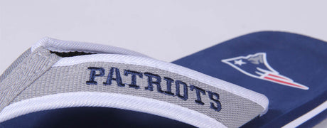 New England Patriots FOCO Contour Flip Flops Sandals