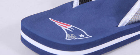 New England Patriots FOCO Contour Flip Flops Sandals
