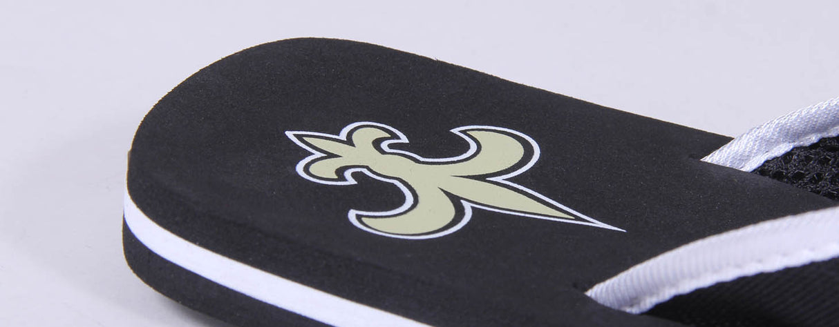 New Orleans Saints FOCO Contour Flip Flops Sandals