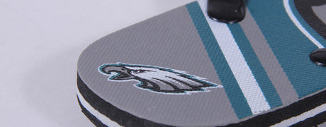 Philadelphia Eagles FOCO Big Logo Flip Flops