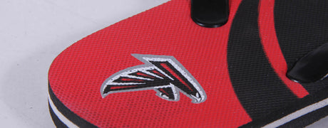Atlanta Falcons FOCO Big Logo Flip Flops