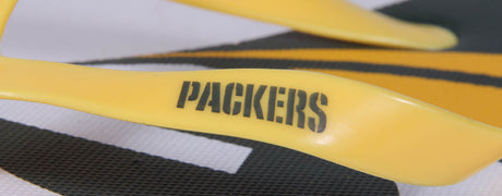 Green Bay Packers FOCO Big Logo Flip Flops