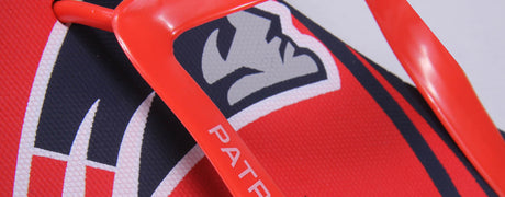New England Patriots FOCO Big Logo Flip Flops